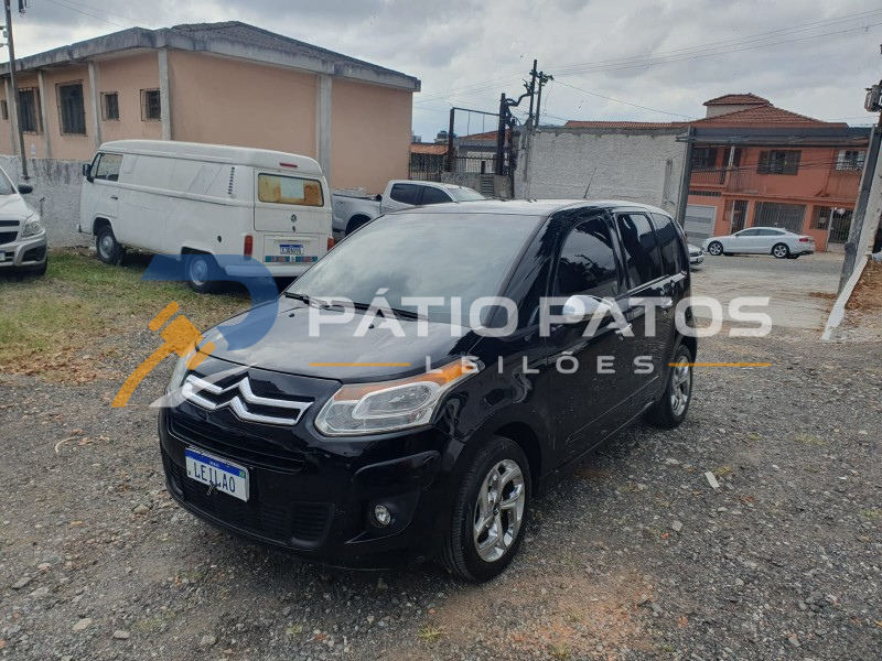 CITROEN C3 PICASSO EXC A; 2013/2013; PRETA; ALCO.GASOL