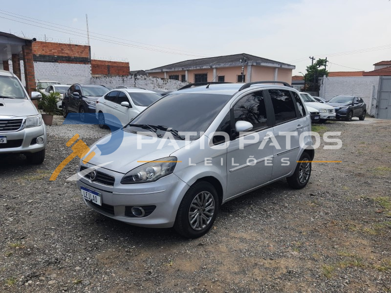 FIAT IDEA ATTRACTIVE 1.4; 2013/2013; PRATA; ALCO.GASOL. -