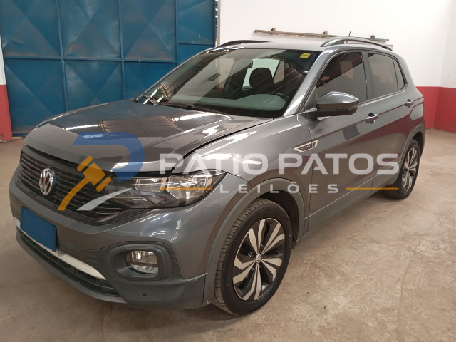 VOLKSWAGEN - T CROSS TSI AD 2021/2021; CINZA; ALCO.GASOL