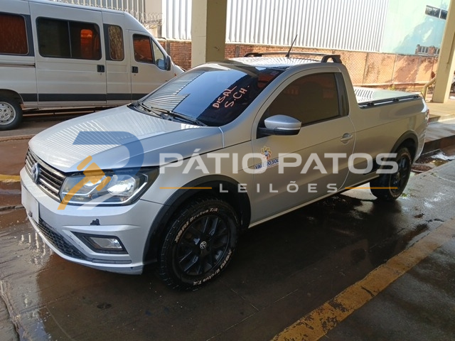 VOLKSWAGEN - NOVA SAVEIRO TL MBVS 2016/2017; PRATA; ALCO.GASOL