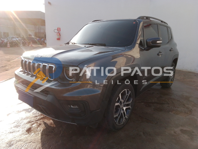 JEEP - RENEGADE LGTD T270 2022/2022; CINZA; ALCO.GASOL