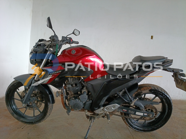 YAMAHA - FZ25 FAZER 2024/2024; VERMELHA; ALCO.GASOL.