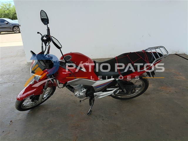 HONDA - CG 160 FAN 2022/2023; VERMELHA; ALCO.GASOL. 