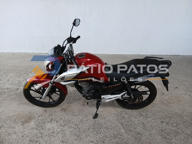 HONDA - CG 160 TITAN 2023/2024; VERMELHA; ALCO.GASOL. 