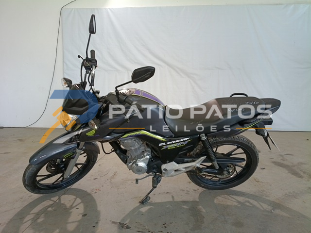 HONDA - CG 160 FAN 2024/2024; CINZA; ALCO.GASOL.