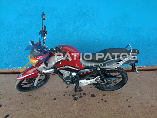 HONDA - CG 160 TITAN 2024/2024; VERMELHA; ALCO.GASOL.