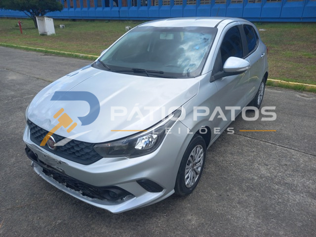 FIAT - ARGO 1.0 2019/2019; PRATA; ALCO.GASOL