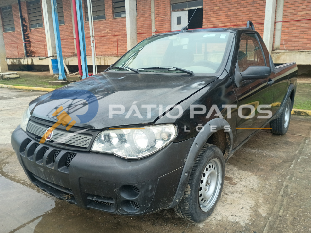 FIAT - STRADA FIRE FLEX 2009/2010; PRETA; ALCO.GASOL