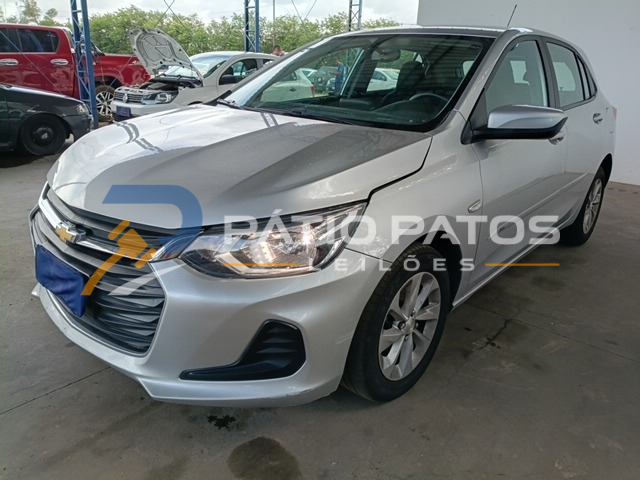 CHEVROLET - ONIX 10MT LT2 2020/2021; PRATA; ALCO.GASOL