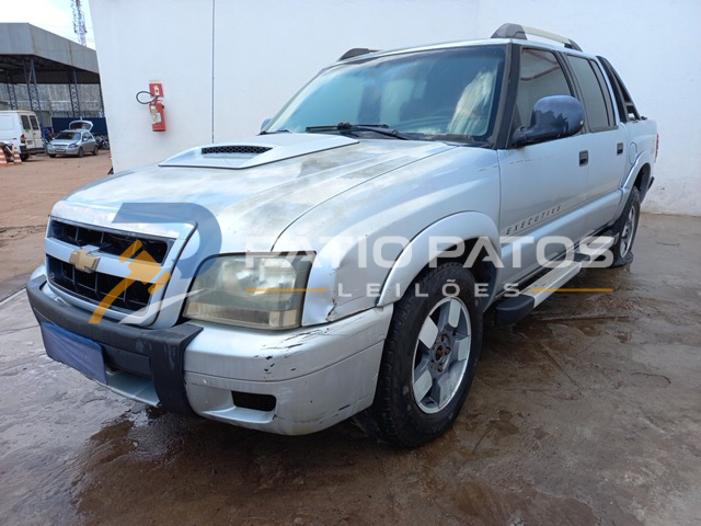 GM - S10 EXECUTIVE D 4X4 2009/2010; PRATA; DIESEL