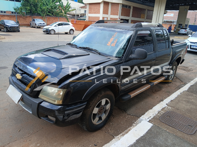 GM - S10 EXECUTIVE D 2009/2009; PRETA; ALCO.GASOL