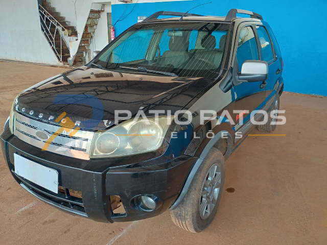 FORD - ECOSPORT FSL1.6FLEX 2012/2012; PRETA; ALCO.GASOL
