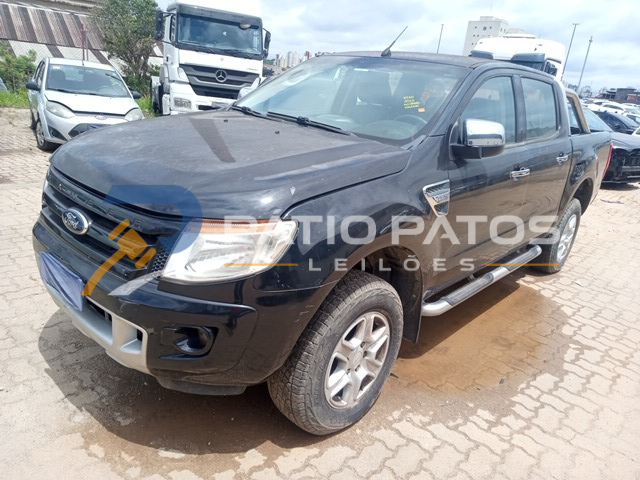 FORD - RANGER XLT CD4 32 2014/2015; PRETA; DIESEL