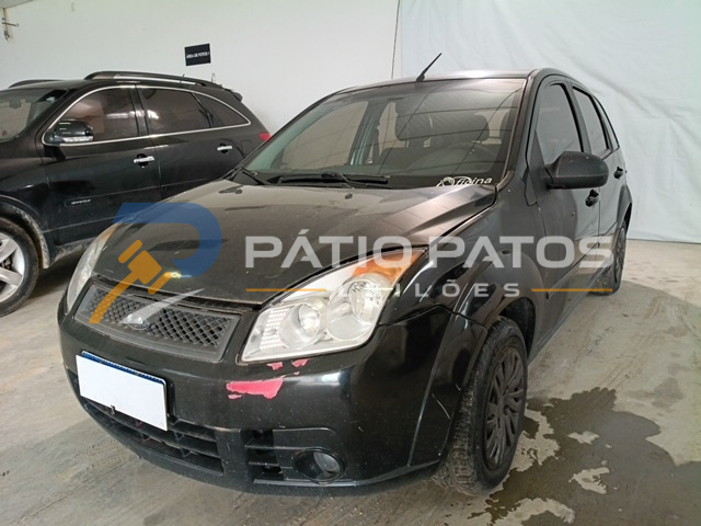 FORD - FIESTA 1.6 FLEX 2008/2009; PRETA; ALCO.GASOL