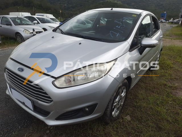 FORD - FIESTA HA 1.6L SE A 2014/2015; PRATA; ALCO.GASOL