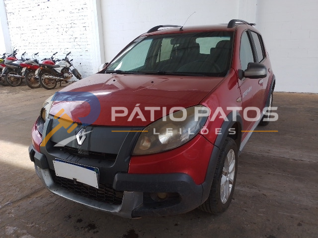 RENAULT - SANDERO STW 16HP 2013/2013; VERMELHA; ALCO.GASOL