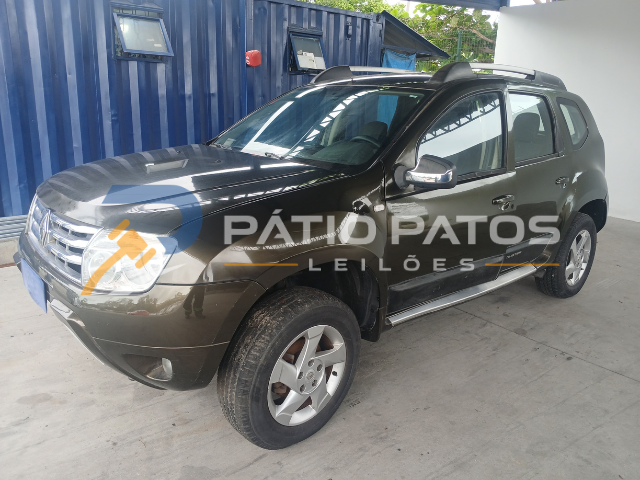 RENAULT - DUSTER 16 D 4X2 2013/2013; VERDE; ALCO.GASOL