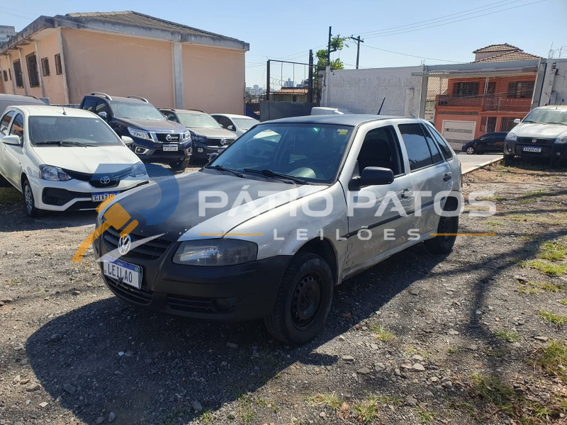 VW GOL 1.0 GIV; 2011; PRATA; ALCO.GASOL.